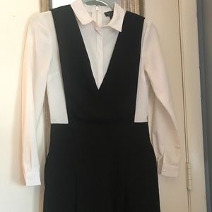 Topshop Collared Romper